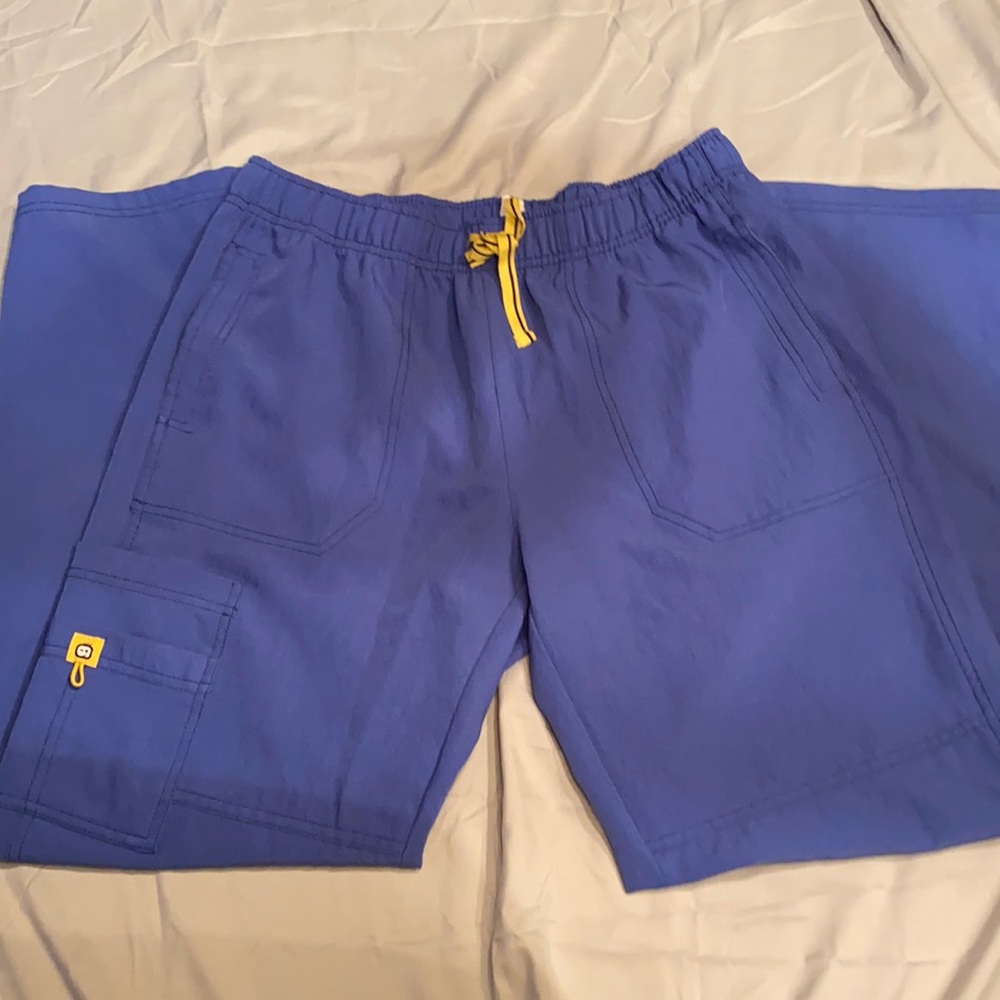 Women’s size large blue scrub pants